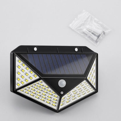 Solarna LED lampa sa 100 LED dioda i širokim osvetljenjem - Na Klik