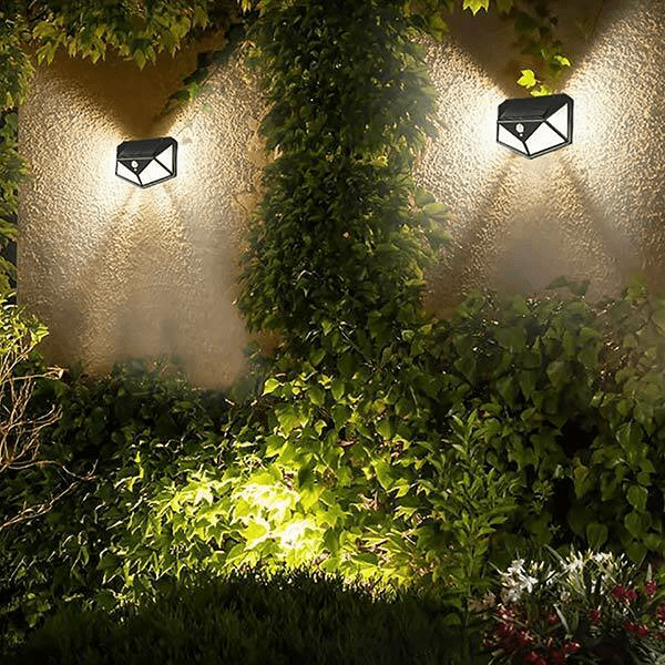 Solarna LED lampa sa 100 LED dioda i širokim osvetljenjem - Na Klik
