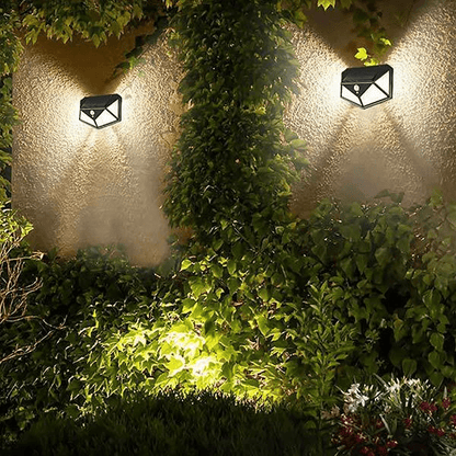 Solarna LED lampa sa 100 LED dioda i širokim osvetljenjem - Na Klik