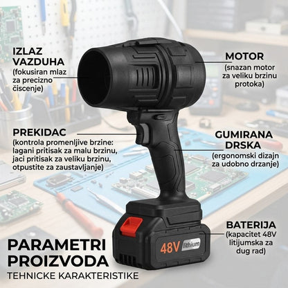Aku Turbo Fen Za Sušenje