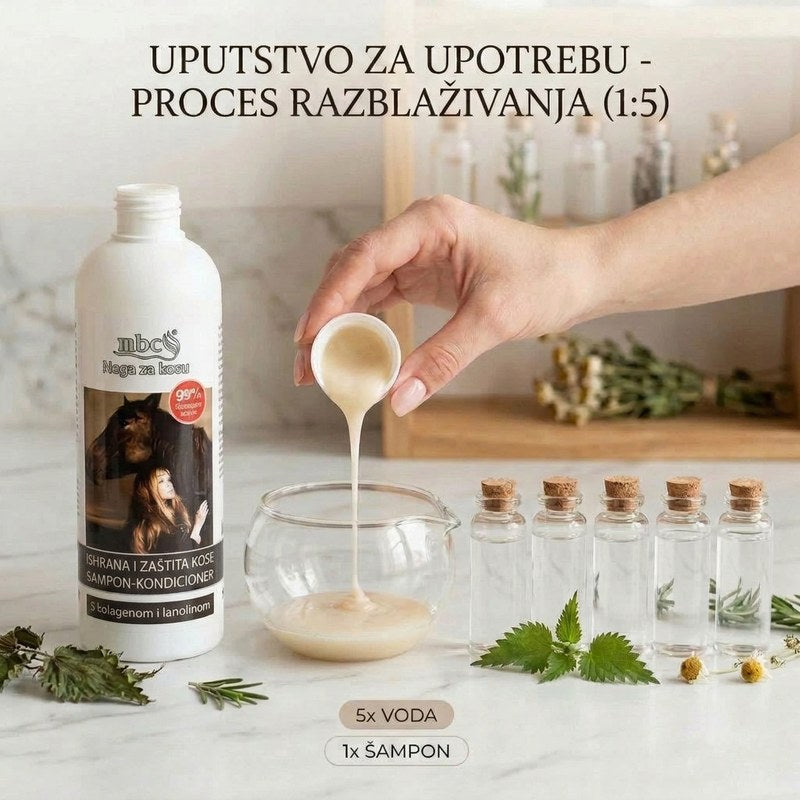 Ruski konjski šampon za kosu