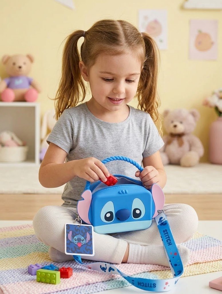 Stitch silikonska torbica sa kaišem - Na Klik