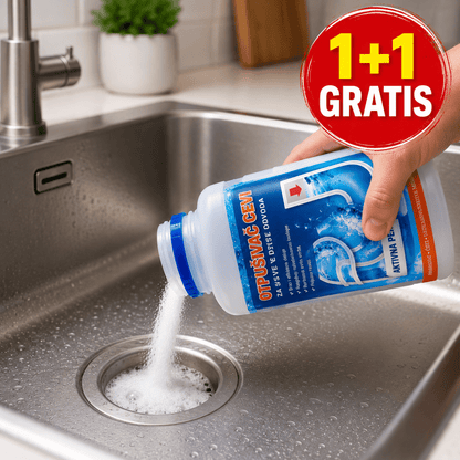TurboPrah- Sredstvo za otpušavanje odvoda 1+1 GRATIS - Na Klik