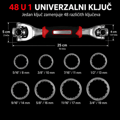 Univerzalni ključ 48 u 1 - Na Klik