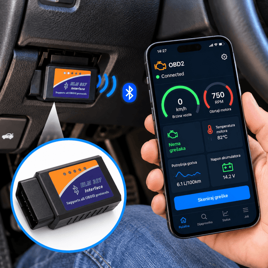 Uređaj za auto dijagnostiku, OBD II dijagnostika - Na Klik