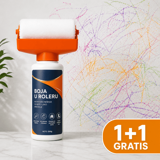 Valjak za brzu popravku oštećenih zidova 1+1 GRATIS - Na Klik