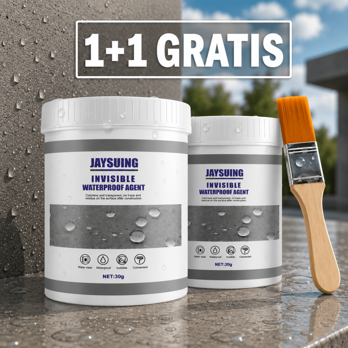 Vodootporni premaz za hidroizolaciju 1+1 GRATIS - Na Klik