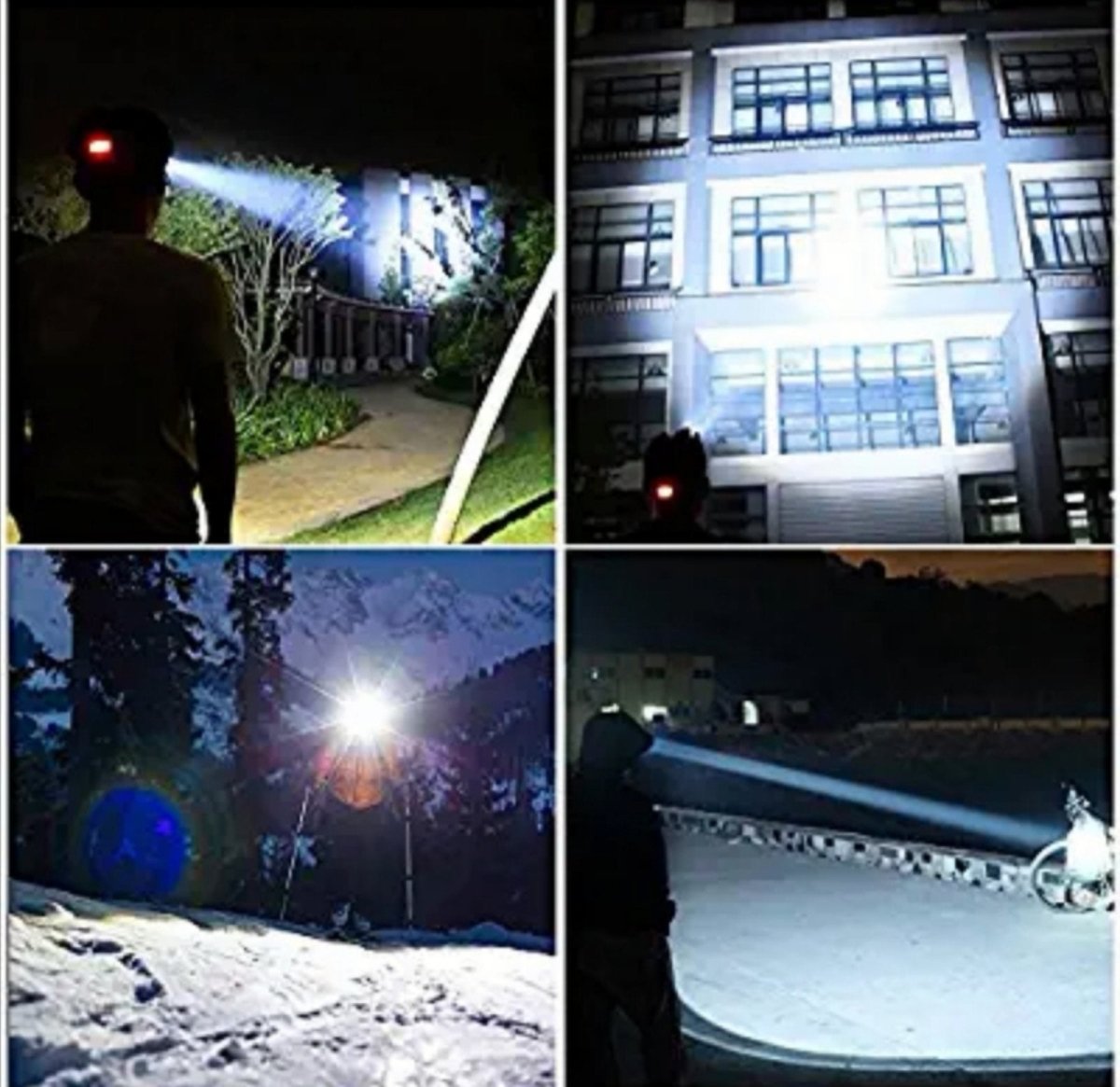 XENOVA Punjiva baterijska lampa za glavu - Na Klik