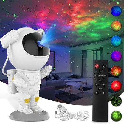 Zvezdano nebo Galaxy projektor Astronaut - Na Klik